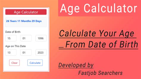 age if born in 1992|calculate age of birth.